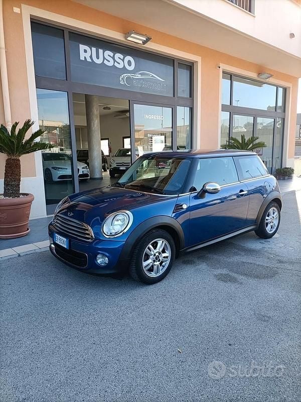 Usata Mini One D 90 CV (66 kW) 2013 Blu Utilitaria