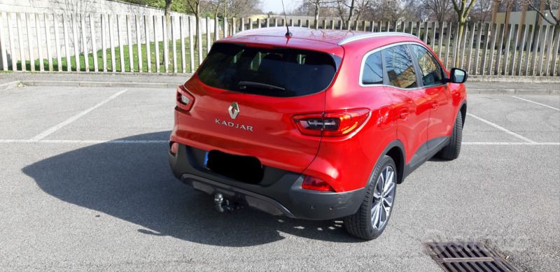 Usata Renault Kadjar Bose Edition 131 CV (96 kW) 2017 Rosso SUV