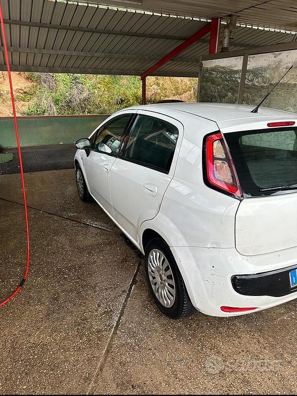 Usata Fiat Punto Evo 75 CV (55 kW) 2011 Bianco Utilitaria