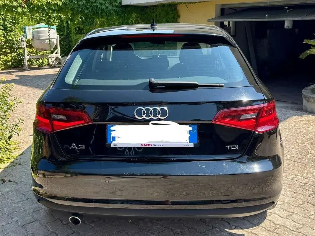 Usata Audi A3 Ambition 90 CV (66 kW) 2014 Nero Berlina