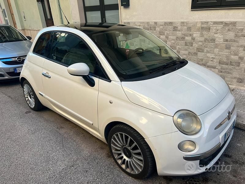 Usata Fiat 500 Pop 69 CV (50 kW) 2008 Bianco Berlina