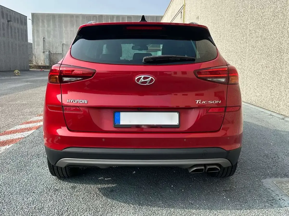 Usata Hyundai Tucson 136 CV (100 kW) 2020 Rosso SUV