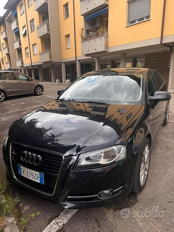Usata Audi A3 Ambition 125 CV (91 kW) 2011 Nero Utilitaria