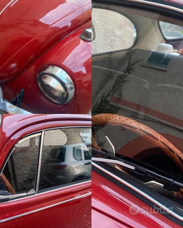 Usata VW Beetle 1970 Rosso Utilitaria