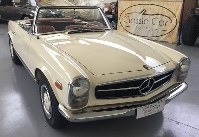 Usata Mercedes 230 150 CV (110 kW) 1966 Beige Cabrio