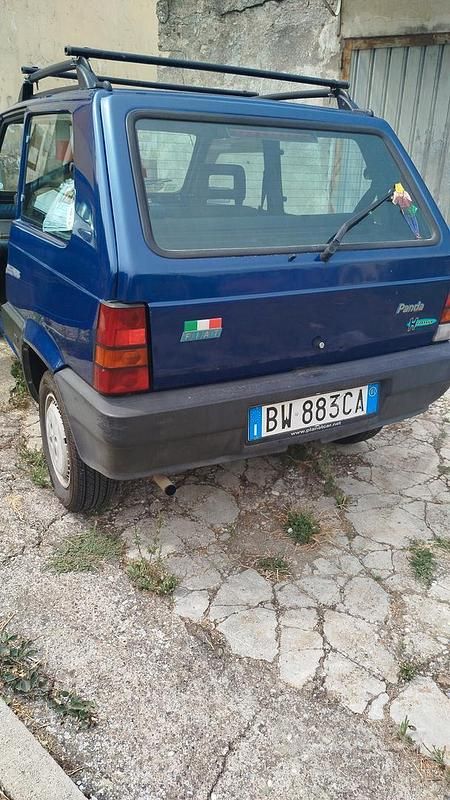 Usata Fiat Panda 54 CV (39 kW) 2001 Blu Utilitaria
