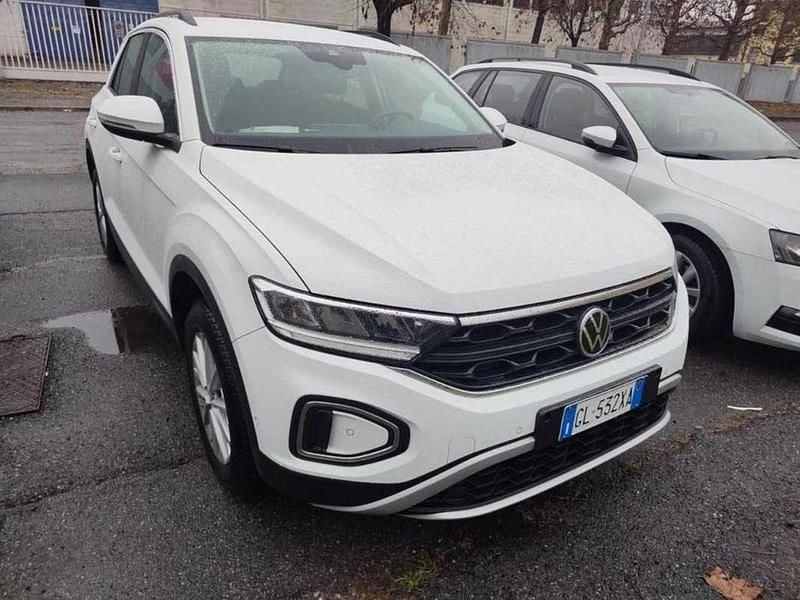 Usata VW T-Roc Life 116 CV (85 kW) 2022 Bianco SUV
