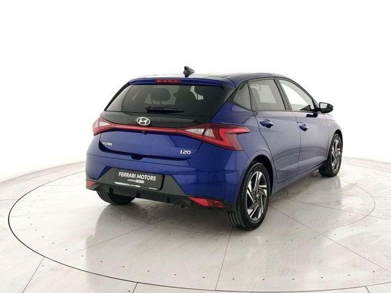 Usata Hyundai i20 100 CV (73 kW) 2022 Blu Utilitaria