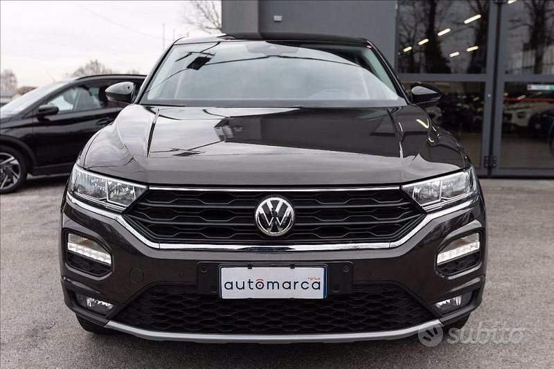 Usata VW T-Roc Style 116 CV (85 kW) 2018 Marrone SUV