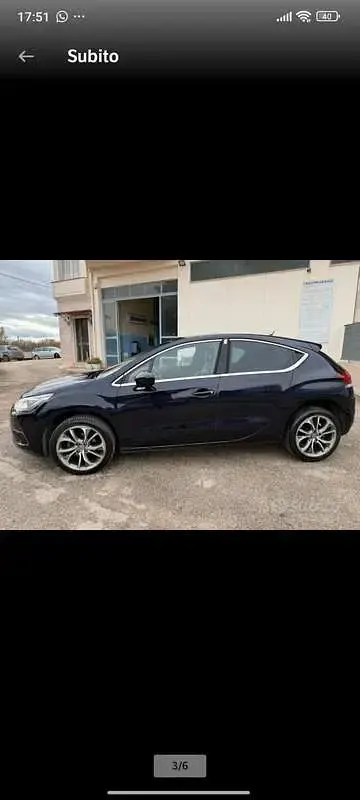 Usata DS Automobiles DS4 So Chic 120 CV (88 kW) 2015 Utilitaria