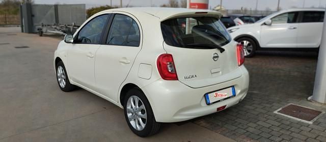 Usata Nissan Micra Acenta 80 CV (58 kW) 2016 Bianco Berlina