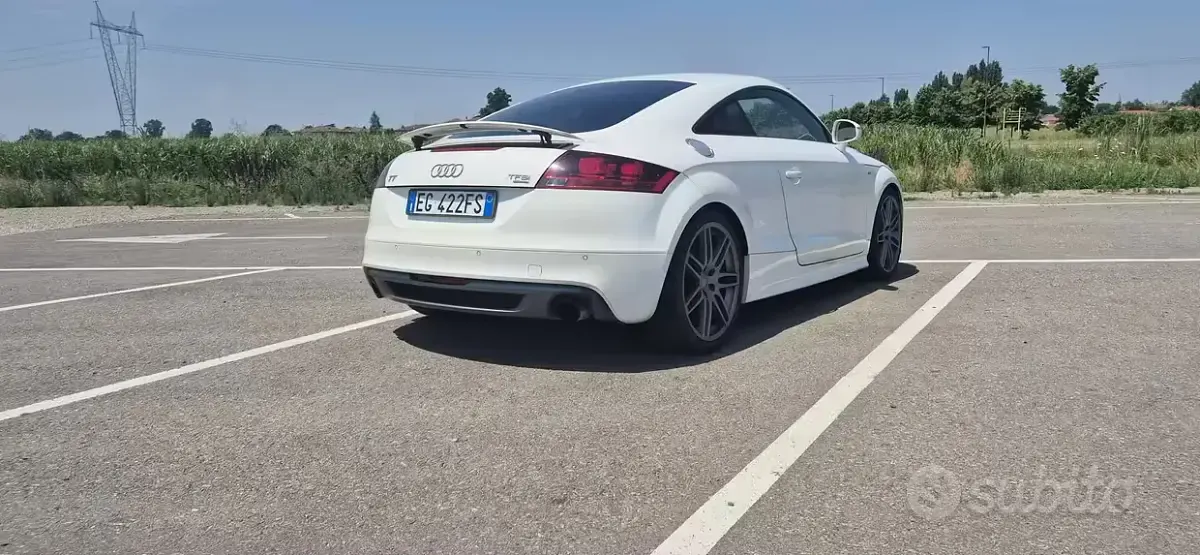 Usata Audi TT Advanced Plus 211 CV (155 kW) 2011 Bianco Coupé