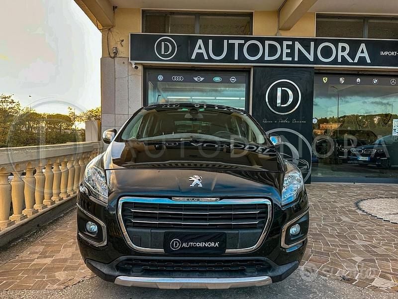 Usata Peugeot 3008 115 CV (84 kW) 2014 Nero Berlina
