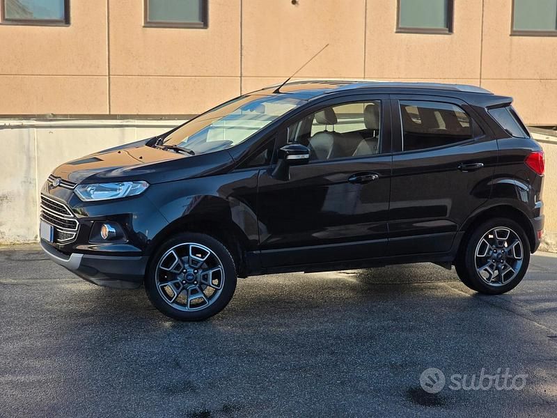 Usata Ford Ecosport Titanium S 95 CV (69 kW) 2017 Nero SUV