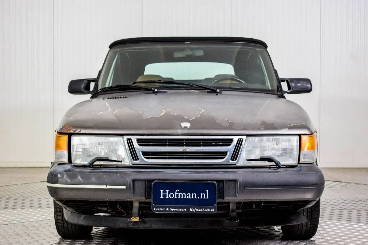 Usata Saab 900 Cabriolet 185 CV (136 kW) 1994 Grigio Cabrio