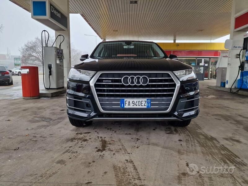 Usata Audi Q7 Business Plus 286 CV (210 kW) 2015 Nero SUV