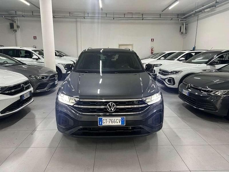 Usata VW T-Roc R-line 110 CV (80 kW) 2024 Grigio SUV