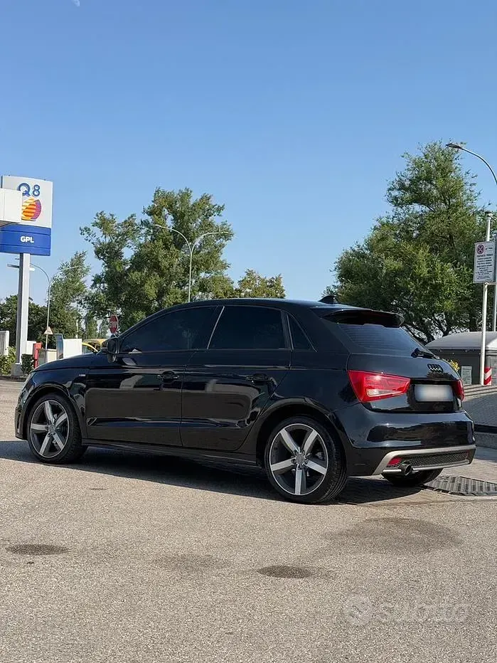 Usata Audi A1 S-Line 90 CV (66 kW) 2014 Nero Utilitaria