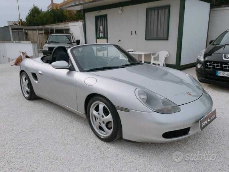 Usata Porsche Boxster 204 CV (150 kW) 1997 Grigio Cabrio