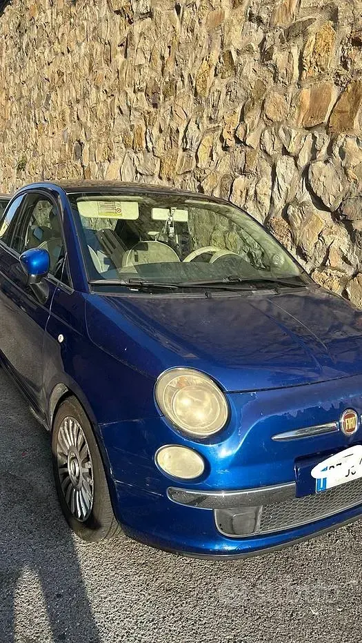 Usata Fiat 500 69 CV (50 kW) 2010 Bluazzurro Berlina