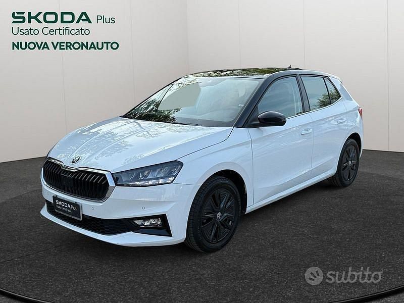 Usata Skoda Fabia Style 80 CV (58 kW) 2023 Bianco Utilitaria