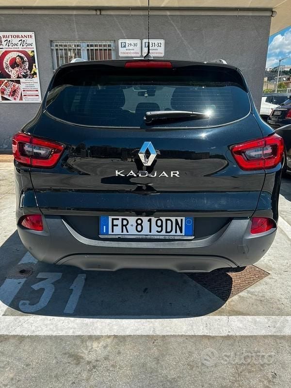 Usata Renault Kadjar 110 CV (80 kW) 2018 Nero SUV