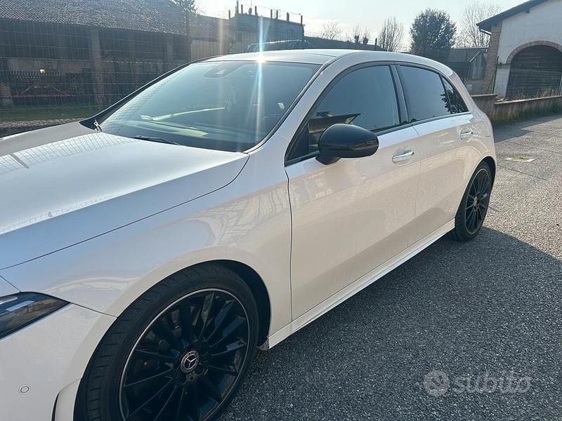Usata Mercedes A250 Premium 224 CV (164 kW) 2018 Bianco Berlina