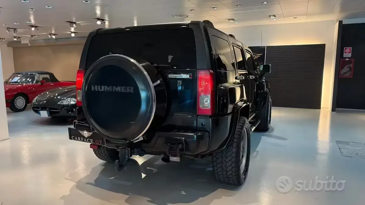 Usata Hummer H3 223 CV (164 kW) 2005 Nero SUV
