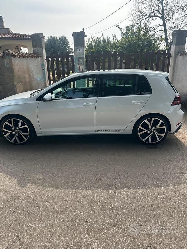 Usata VW Golf VII GTD 2014 Bianco Berlina