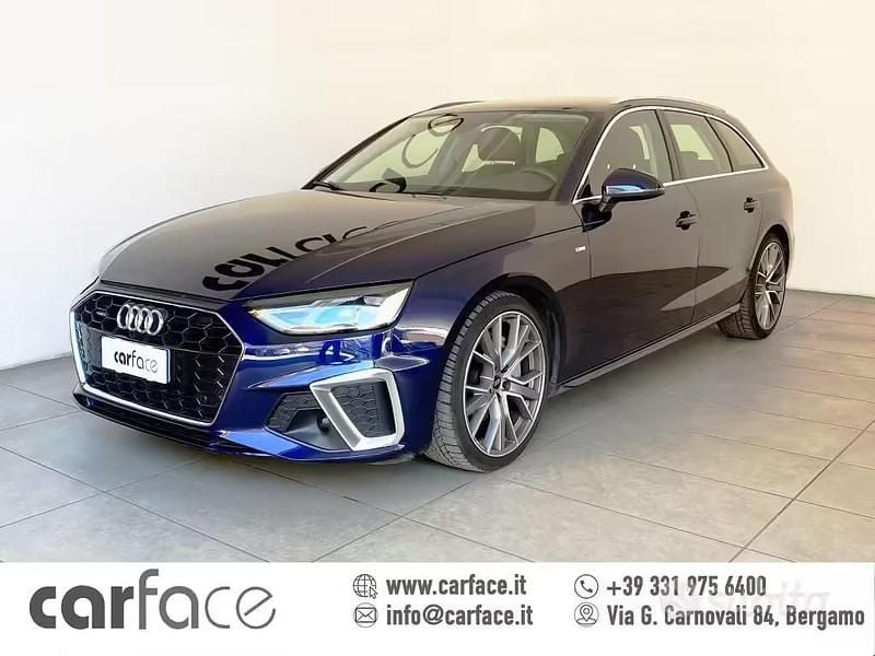 Usata Audi A4 S-Line 204 CV (150 kW) 2022 Blu metallizzato Station wagon