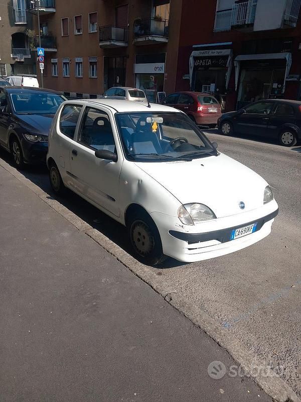 Usata Fiat 600 2002 Bianco Utilitaria