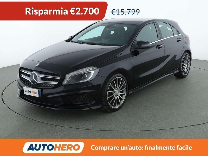 Usata Mercedes A200 Premium 136 CV (100 kW) 2014 Nero Berlina