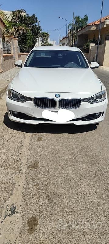 Usata BMW 316 116 CV (85 kW) 2013 Bianco Berlina
