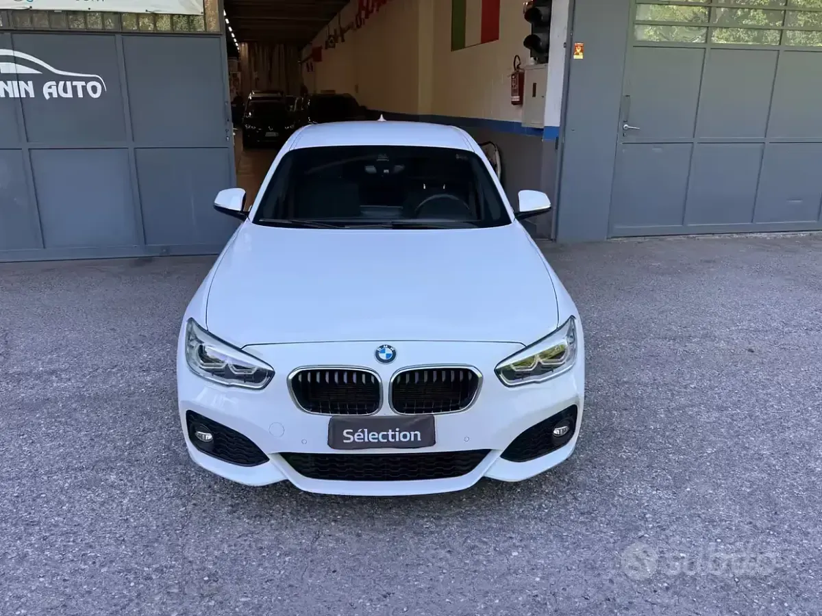 Usata BMW 114 M Sport 95 CV (69 kW) 2017 Bianco Utilitaria
