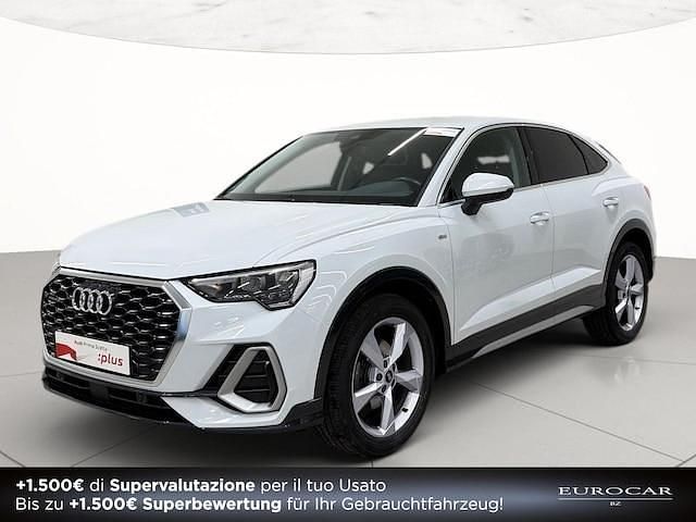 Usata Audi Q3 Sportback S-Line 150 CV (110 kW) 2022 Bianco ghiacciaio metallizzato SUV