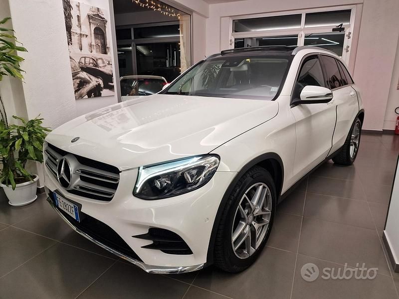 Usata Mercedes GLC220 AMG 170 CV (125 kW) 2016 Bianco Station wagon