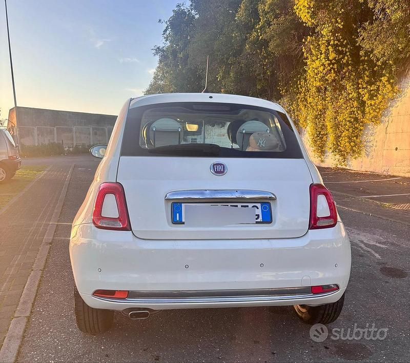 Usata Fiat 500 95 CV (69 kW) 2017 Bianco Utilitaria