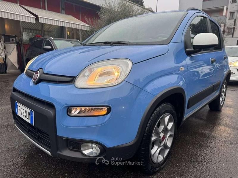 Usata Fiat Panda 4x4 S 84 CV (61 kW) 2016 Blu Utilitaria