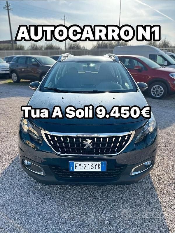 Usata Peugeot 2008 Allure 102 CV (75 kW) 2019 Grigio SUV