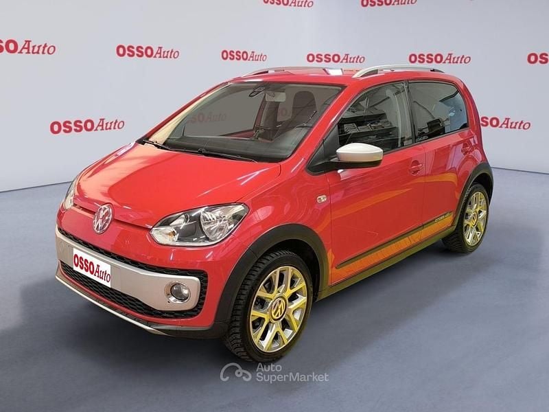 Rosso Usata 2014 VW cross up! Due volumi | 9200 € - Immagine 1/4