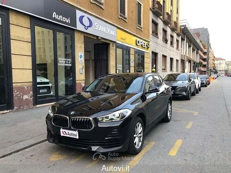 Usata BMW X2 Advantage 136 CV (100 kW) 2021 Nero SUV