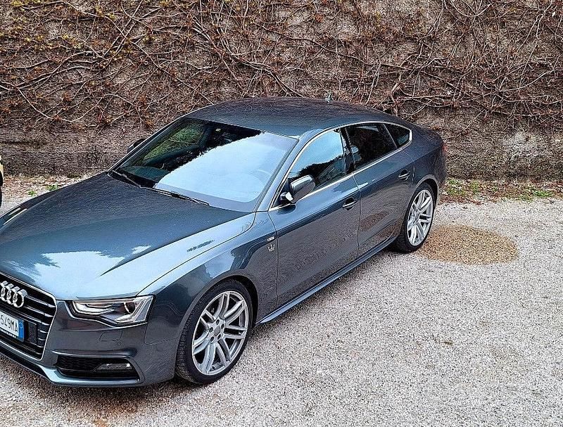 Usata Audi A5 Sportback S-Line 190 CV (139 kW) 2017 Grigio Utilitaria