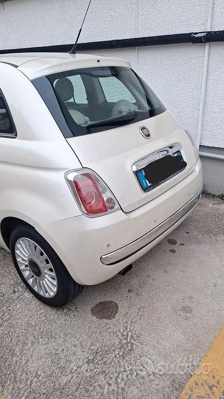Usata Fiat 500 75 CV (55 kW) 2008 Bianco Utilitaria