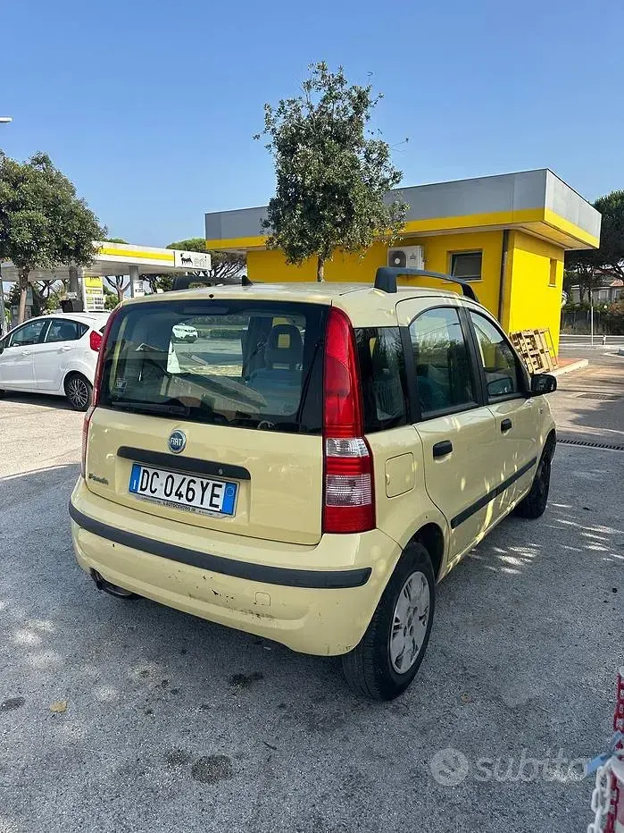 Usata Fiat Panda 60 CV (44 kW) 2006 Giallo Utilitaria