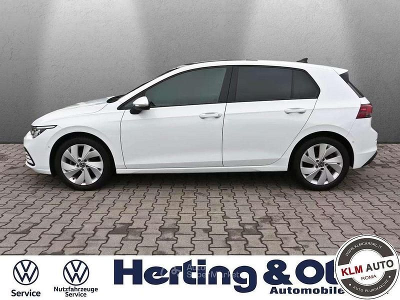 Usata VW Golf VIII United 110 CV (80 kW) 2021 Bianco Berlina