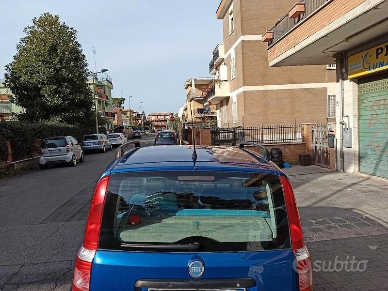 Usata Fiat Panda 2004 Blu Utilitaria