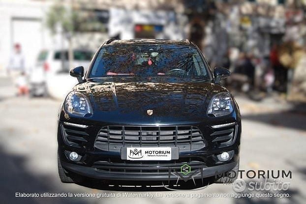 Usata Porsche Macan 252 CV (185 kW) 2018 Nero SUV