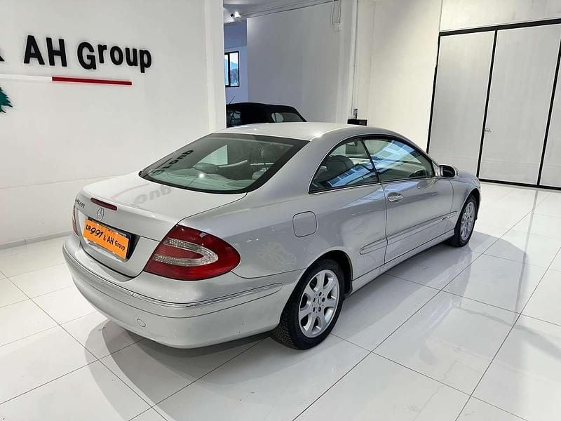 Usata Mercedes CLK240 Elegance 170 CV (125 kW) 2002 Argento Coupé