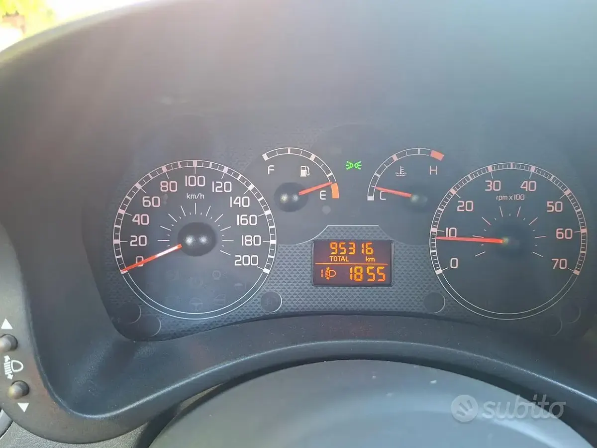 Usata Fiat Panda Dynamic 60 CV (44 kW) 2007 Giallo Utilitaria