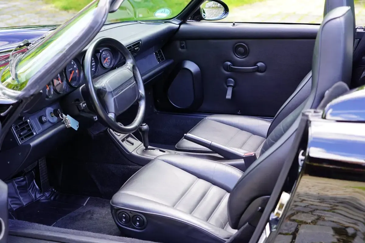 Usata Porsche 911 Speedster 250 CV (183 kW) 1993 Nero Cabrio